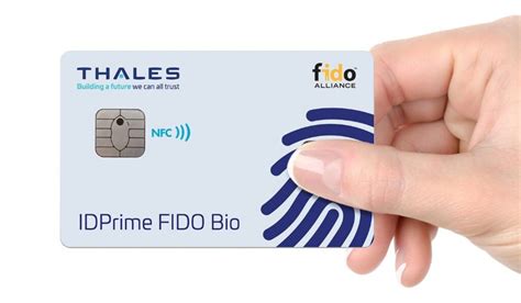 safenet idprime fido bio smart card|fido 2 cyber security.